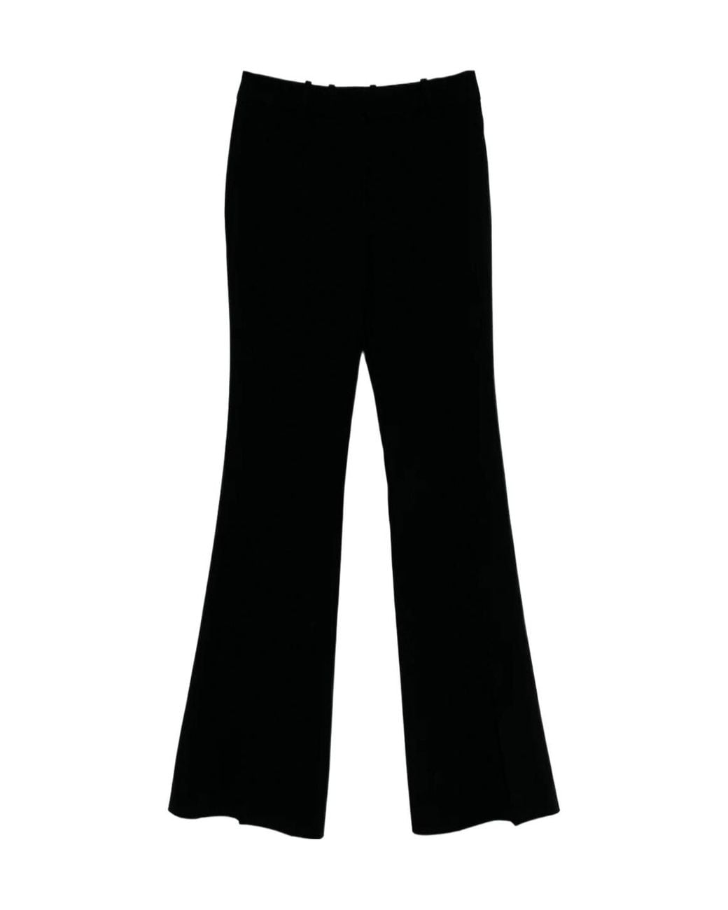 Ermanno Scervino Black Flared Bootcut Pants
