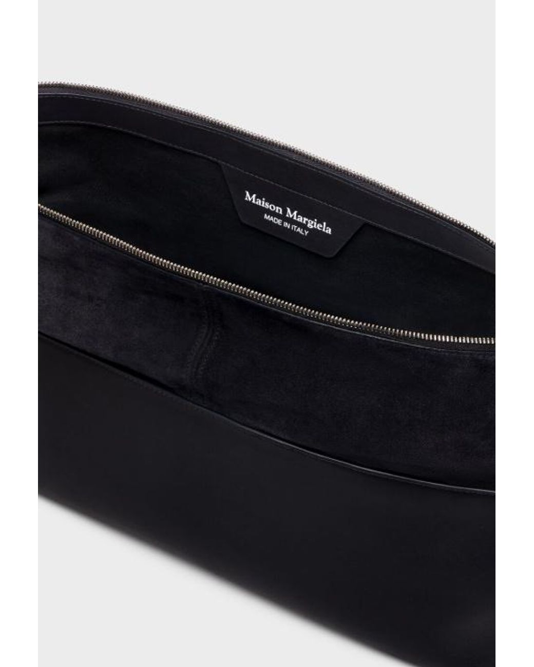 Maison Margiela Black 5Ac Soft Xl Pouch Bag