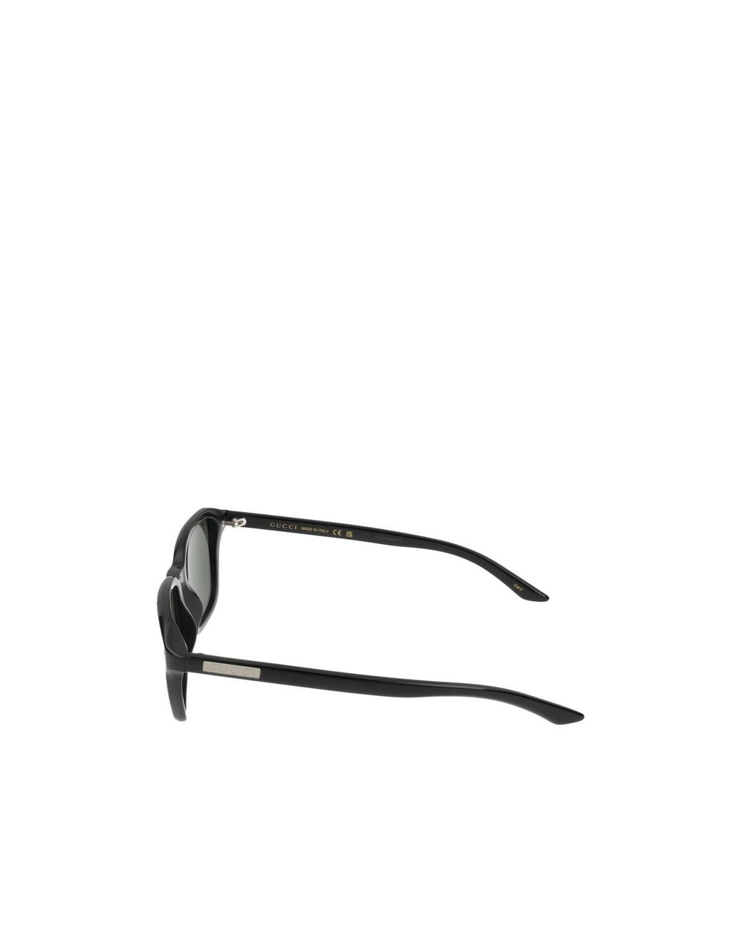 Gucci White Eyewear Square Frame Sunglasses for men