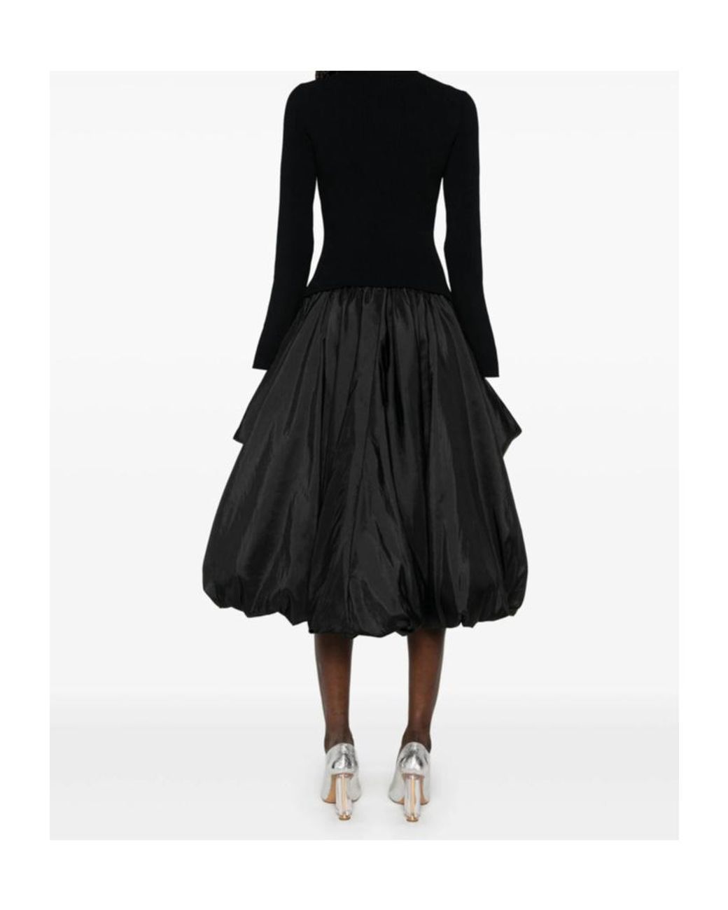 Jonathan Simkhai Black Kenlie Midi Dress