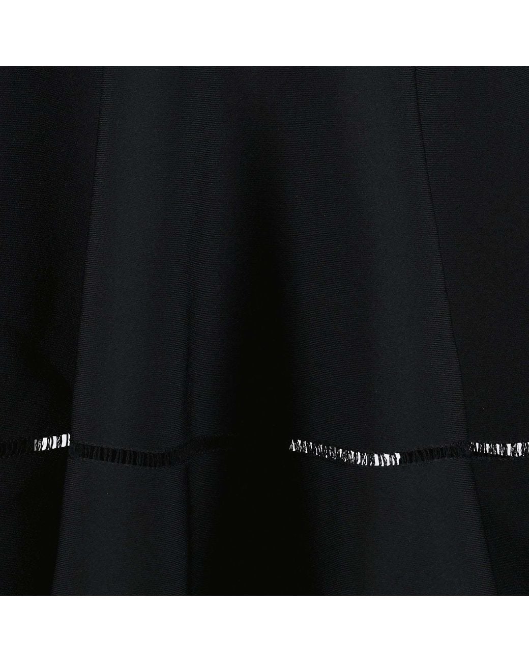 Victoria Beckham Black Openwork Dress