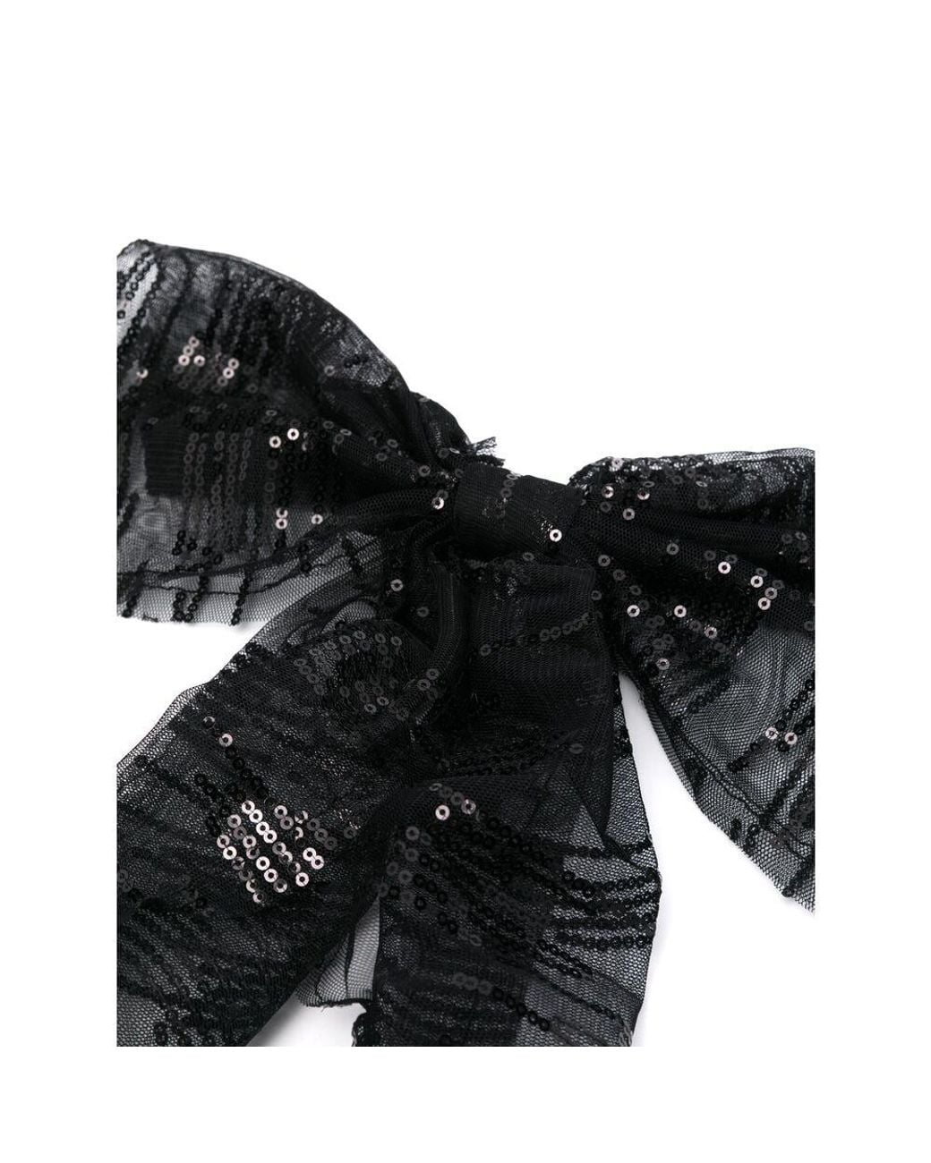 Maison Michel Black Wicole Hair Clip