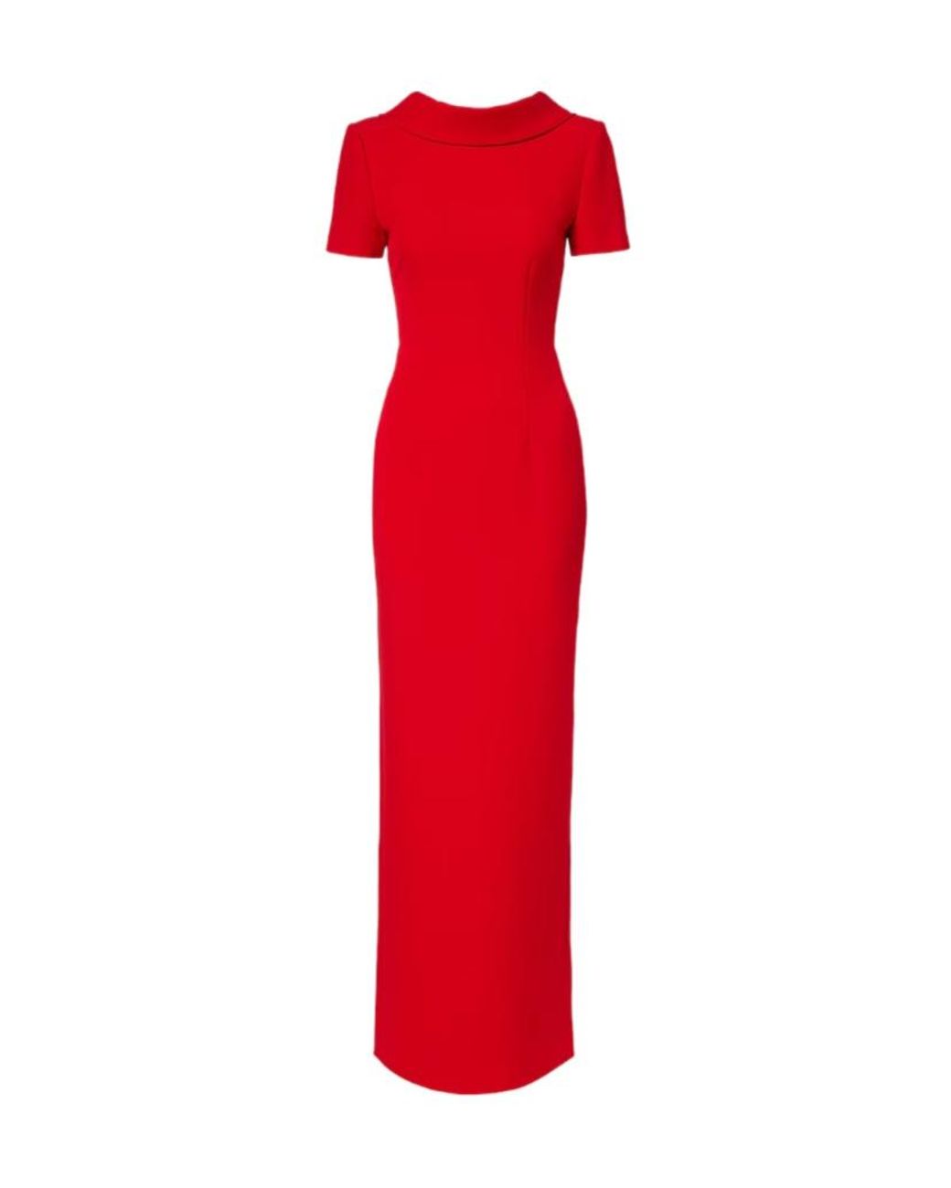 Roland Mouret Red Crêpe Gown