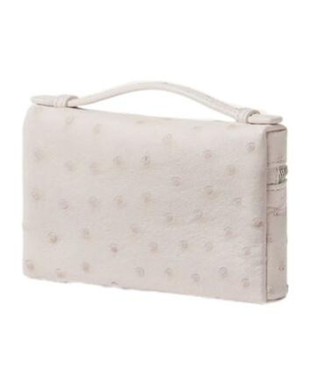 Loro Piana Natural Extra Pocket Mini Pouch