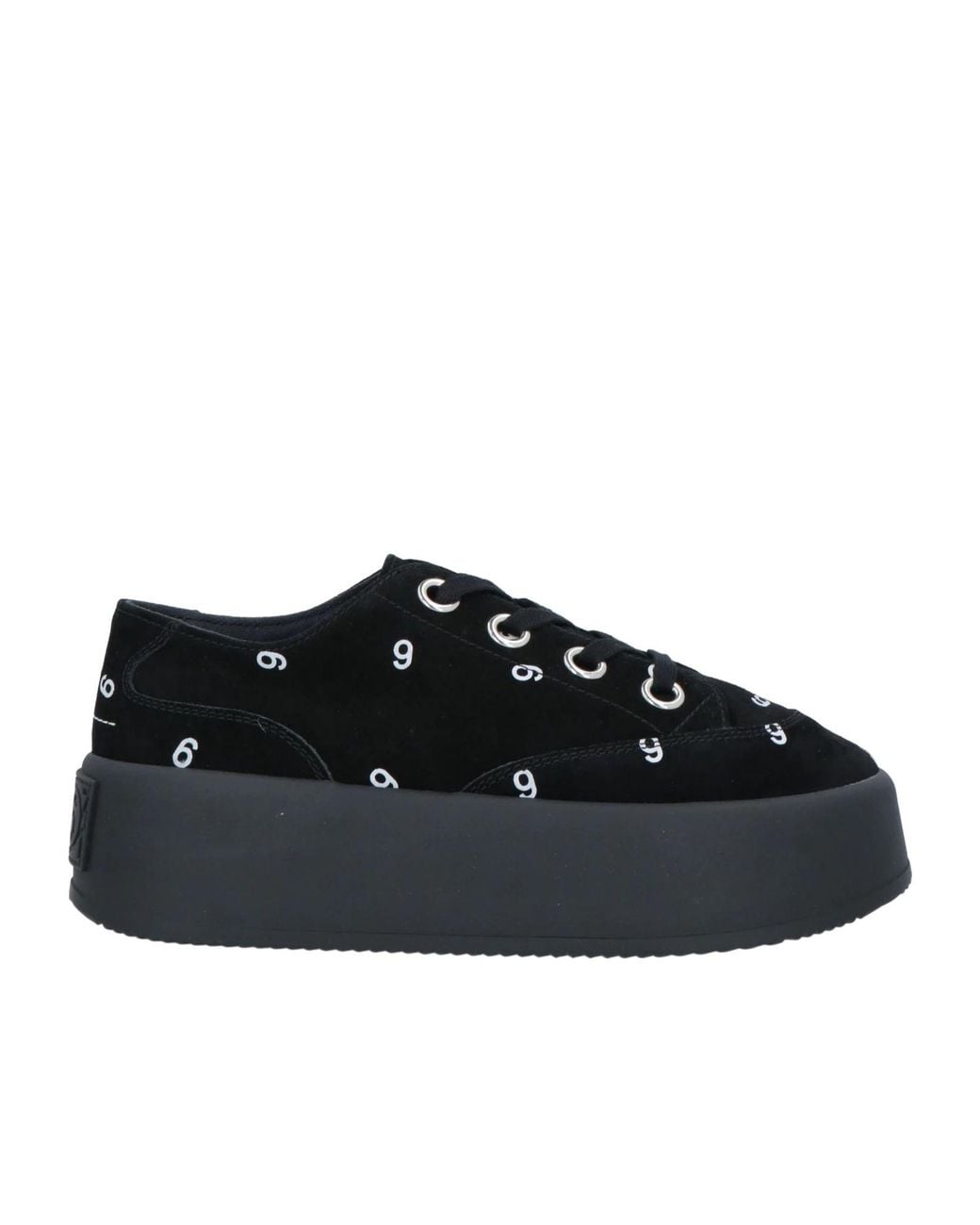 MM6 by Maison Margiela Black Low-Top Trainers