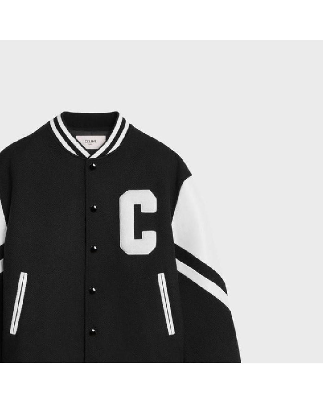 Céline Black Jackson Teddy Jacket for men