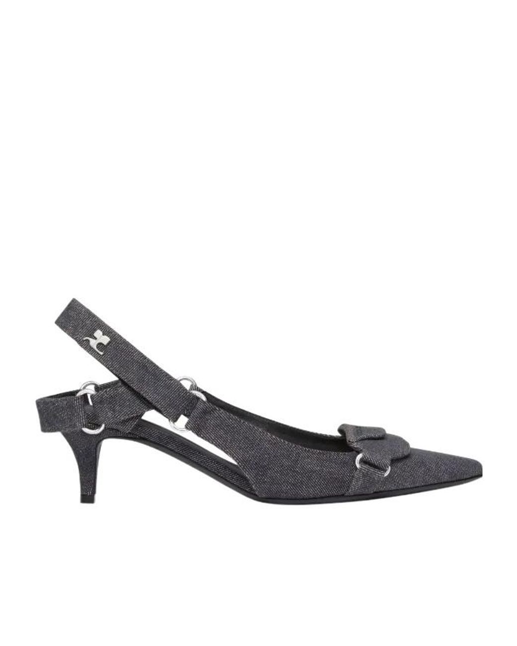 Courreges White Racer Pumps