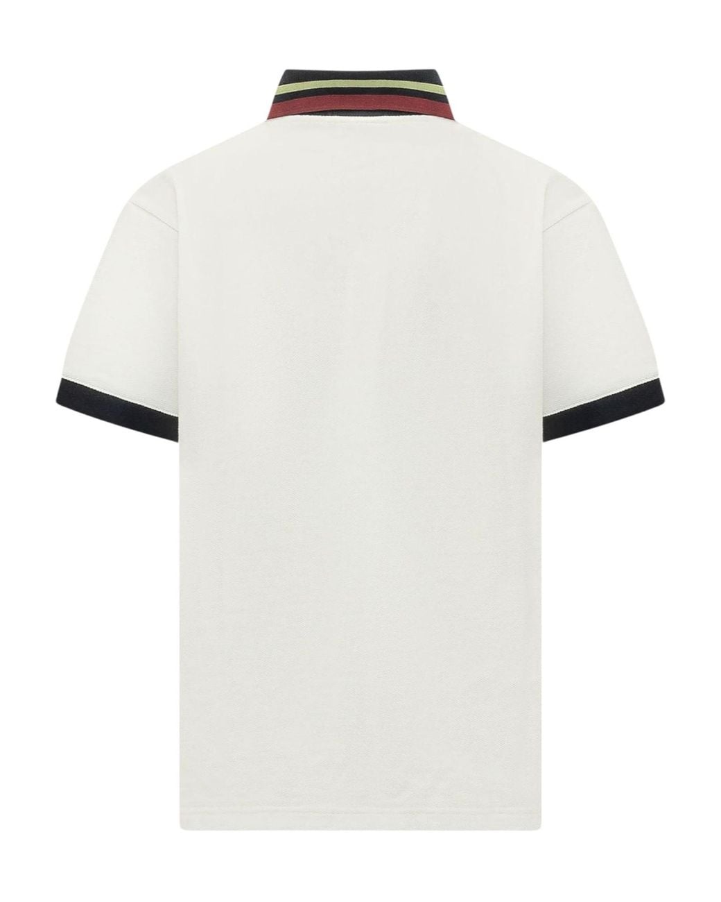 Drole de Monsieur White Short-Sleeved Polo Shirt for men
