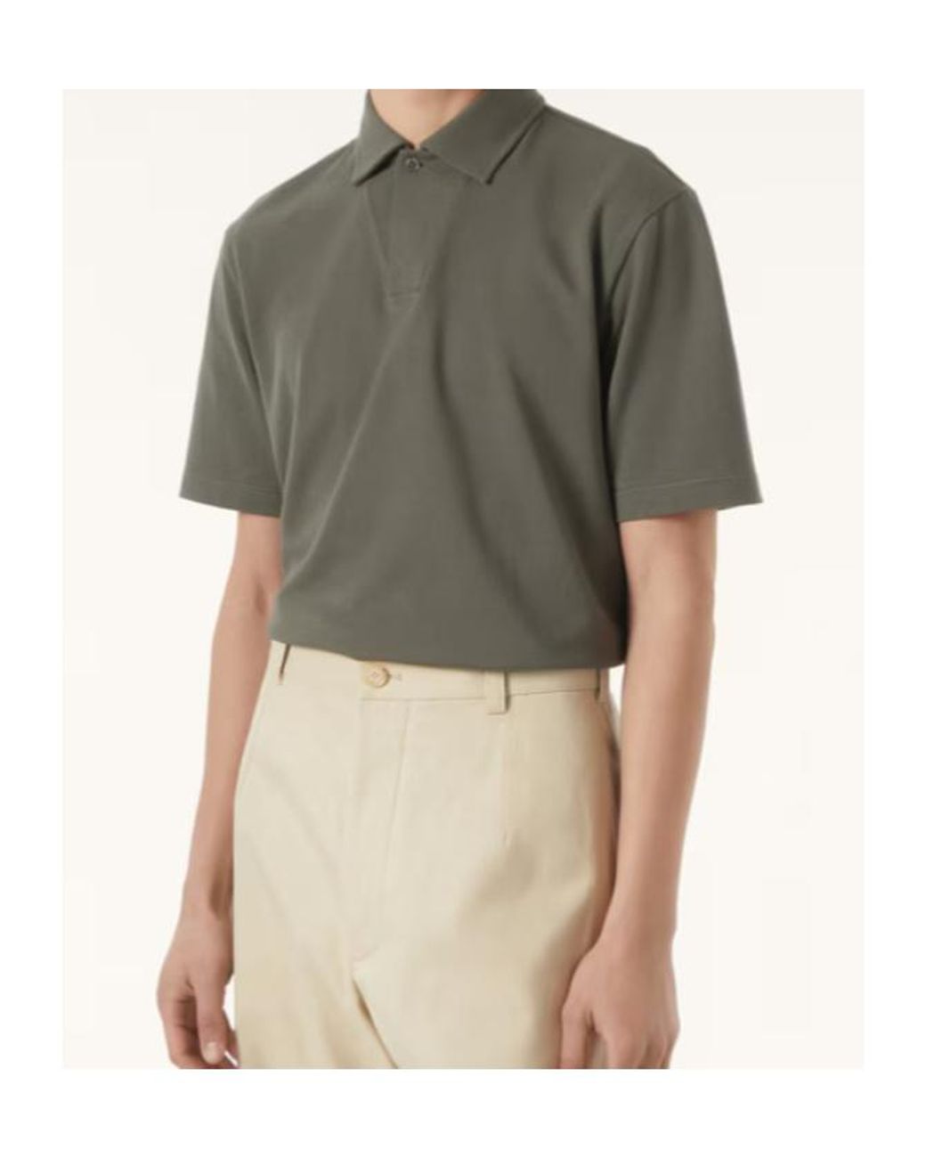 Loro Piana Green Pietro Polo Shirt for men