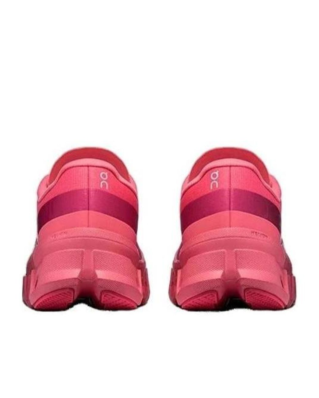 On Shoes Pink Cloudmonster 1 Cushioned Running Shoes