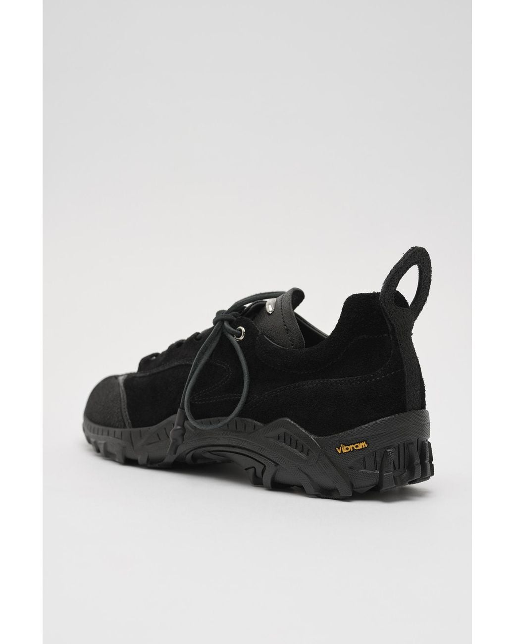 Our Legacy Black Trek Lace-Up Sneakers
