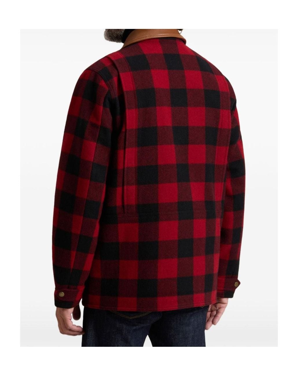 Woolrich Red Long-Sleeved Casual Jacket for men