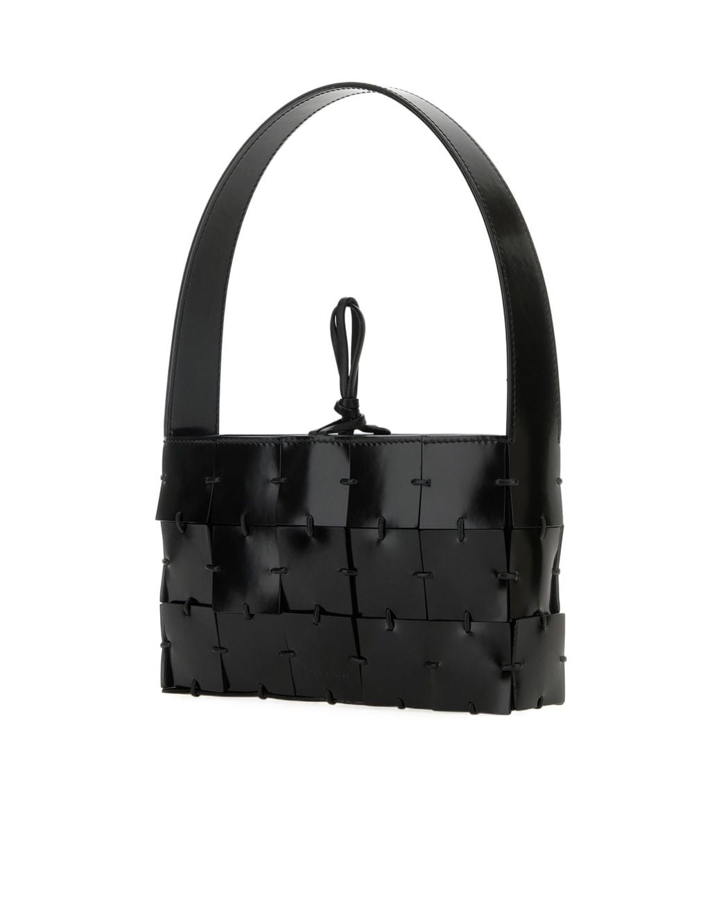 AMINA MUADDI Black Top Handle Handbag