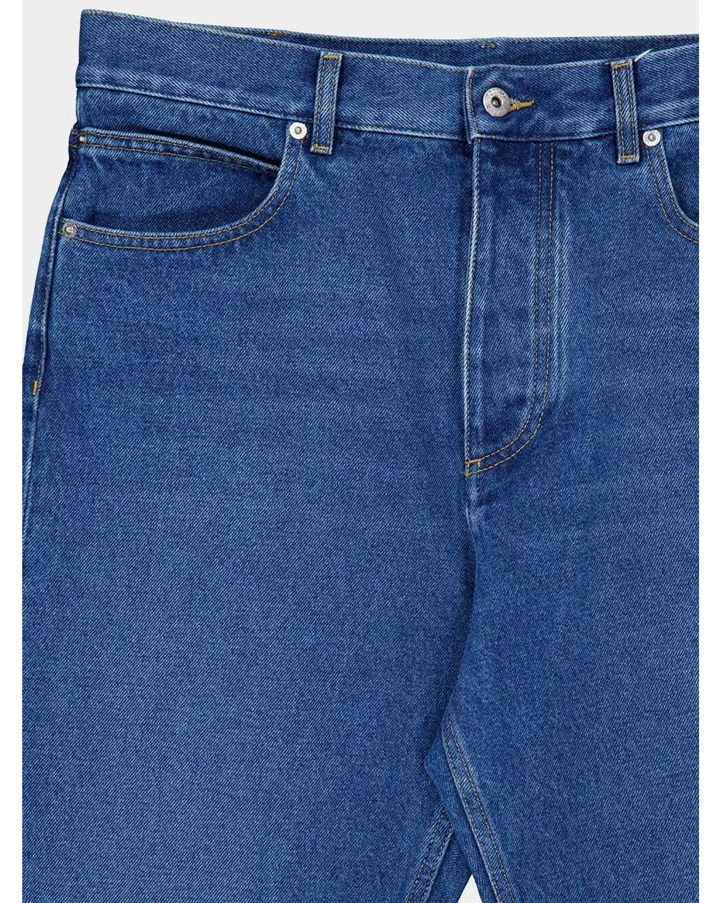 Bottega Veneta Blue Straight Leg Jeans for men
