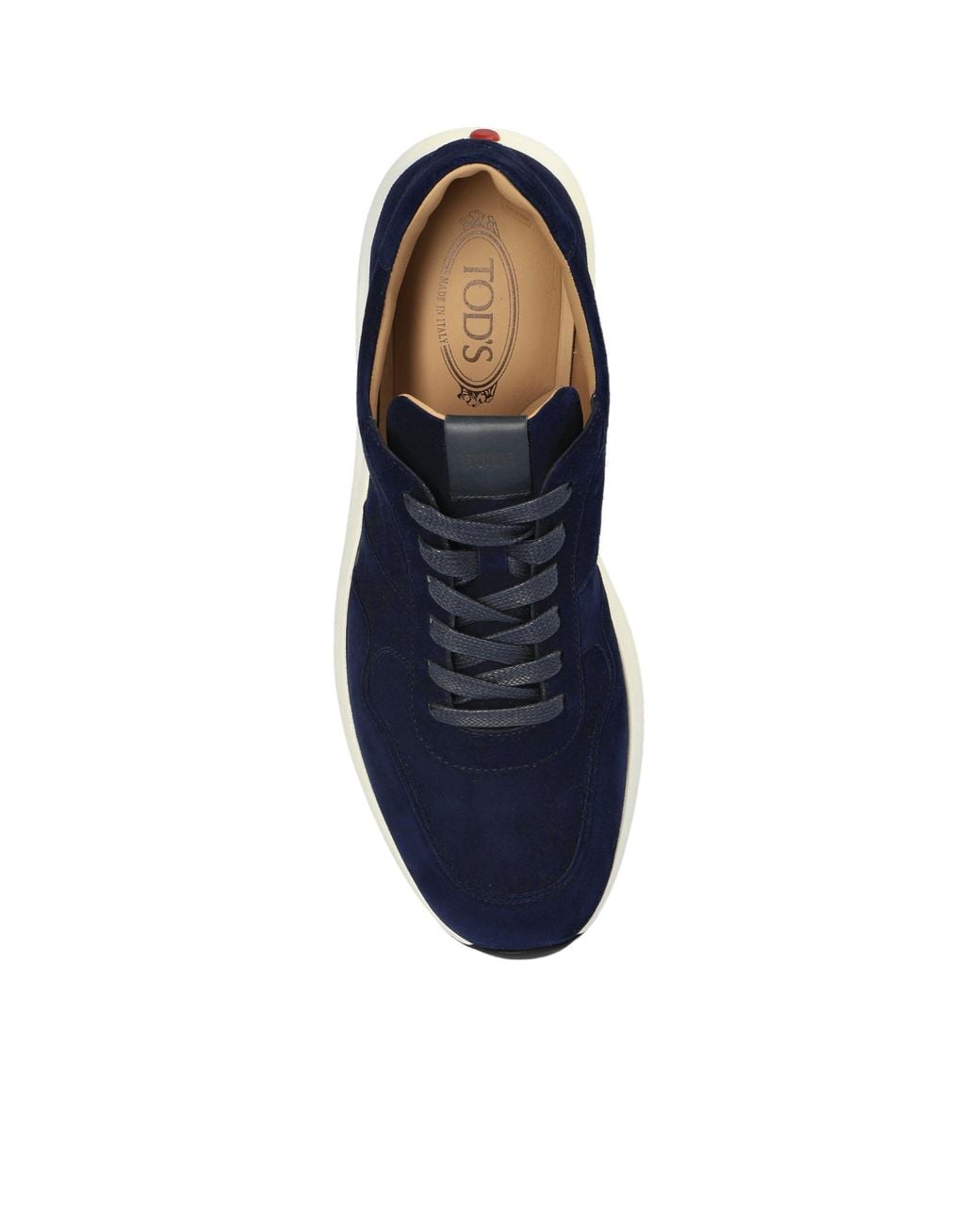 Tod's Blue Suede Sneakers for men