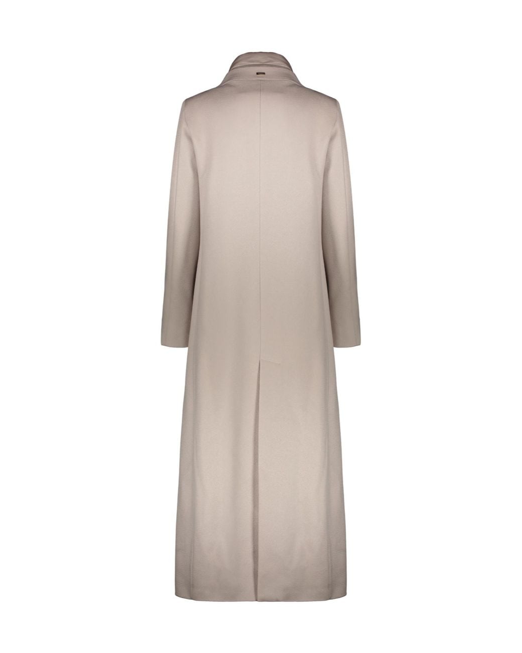 Herno Natural Padded-Collar Cashmere Coat