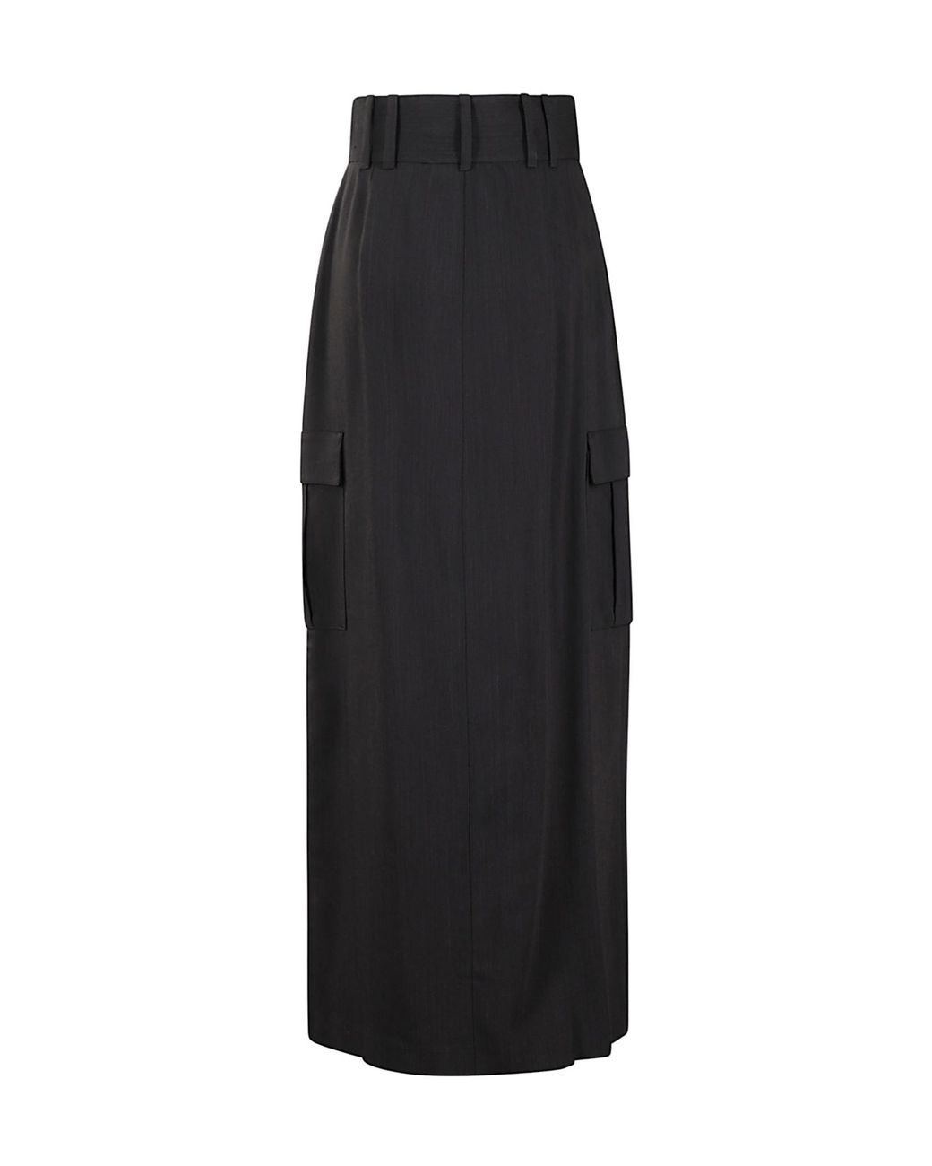IRO Black Belt-Loop Skirt