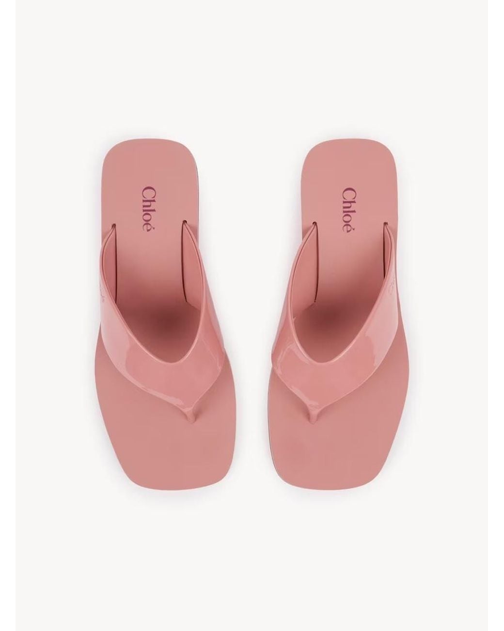Chloé Pink Chloé Swimming Cool Heeled Sandals