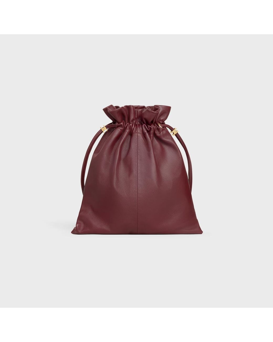 Céline Red Small Crystal Pouch