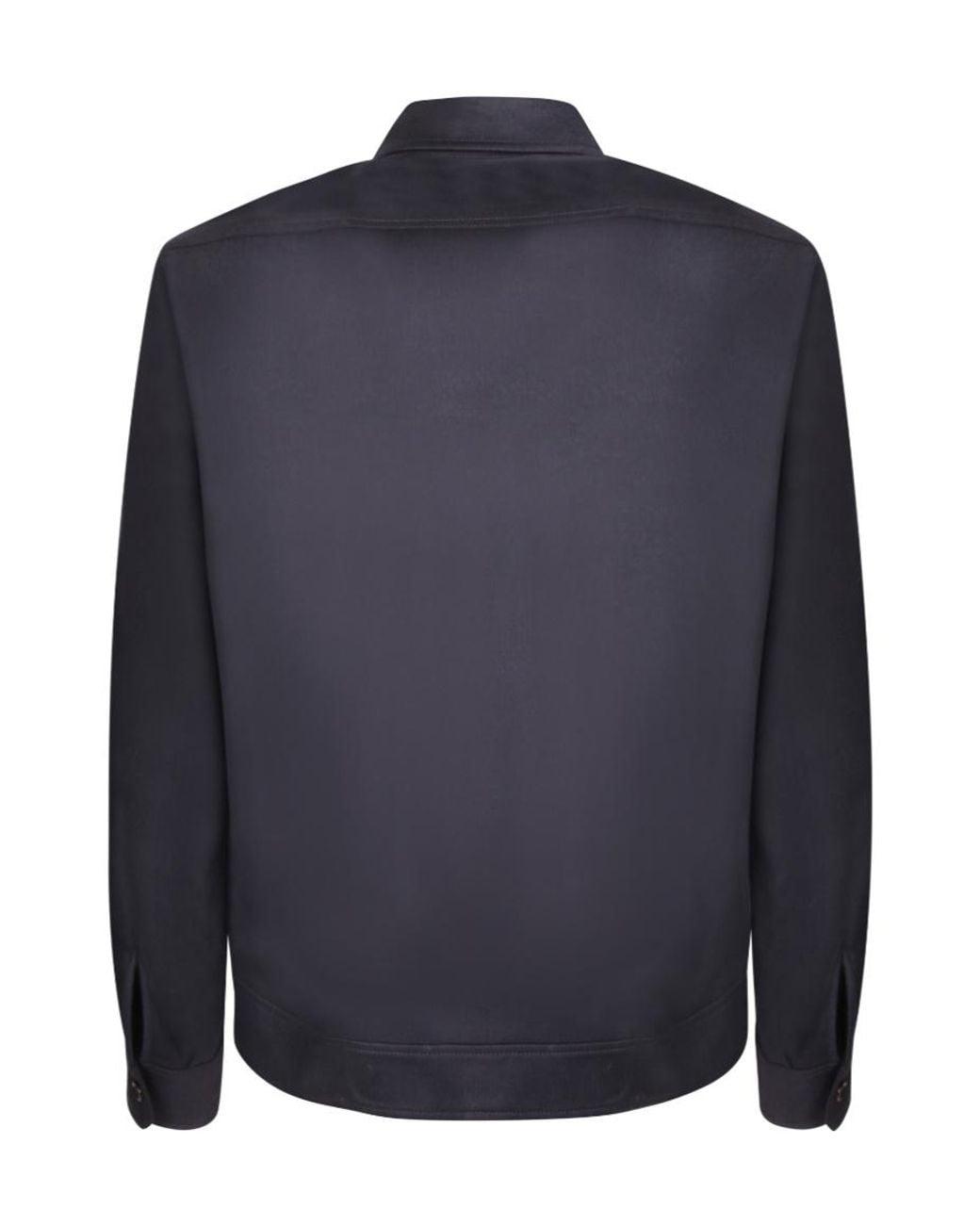 Lardini Blue Long-Sleeve Casual Jacket for men