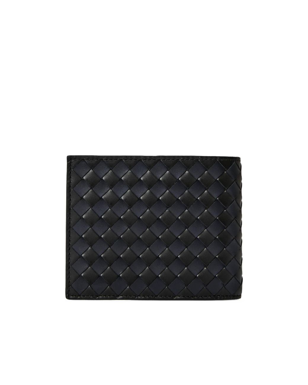 Bottega Veneta Black Short Bifold Wallet for men