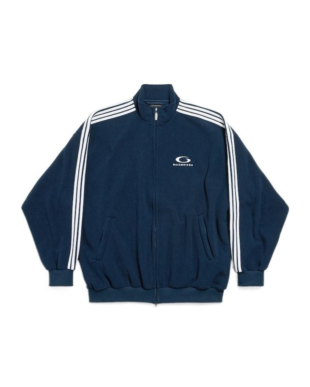 Balenciaga Blue Loop Sports Icon Jacket for men