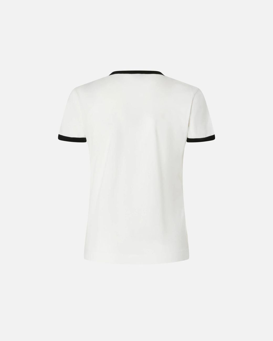Pinko White Contrast Trim Logo T-Shirt