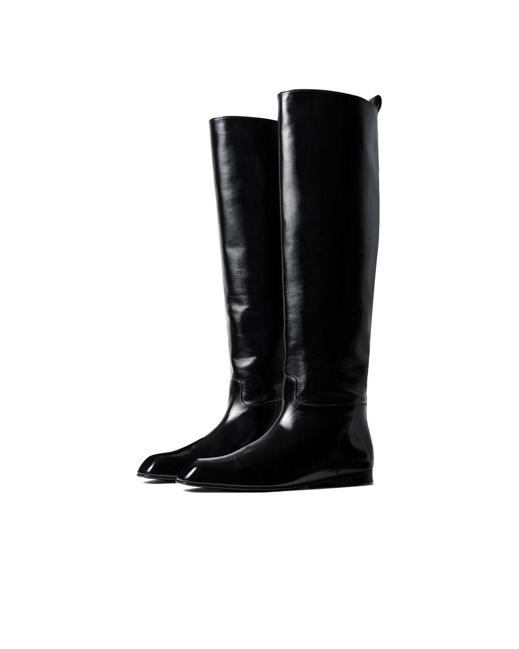 Khaite Black Colt Knee-High Boots