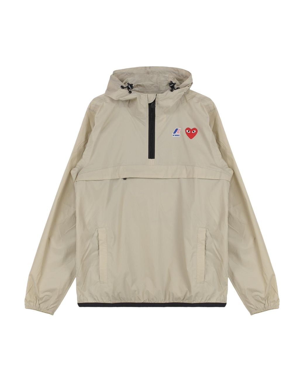 Comme des Garçons Natural Comme Des Garçons Shirt Play Hooded Jacket for men
