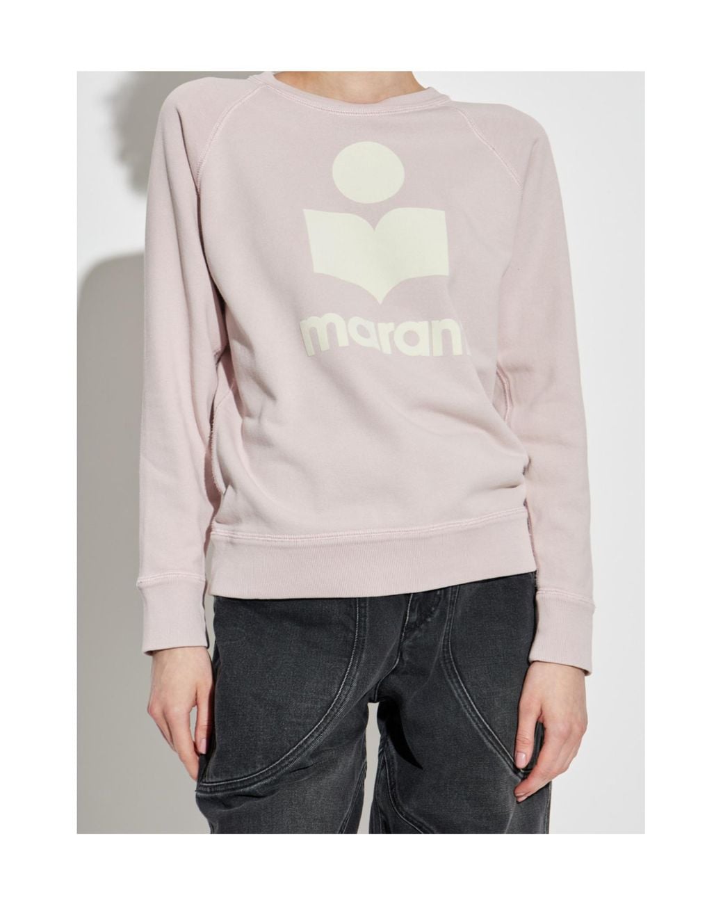 Isabel Marant White Long Sleeve Sweatshirt