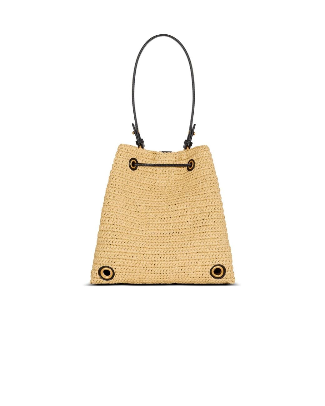 Balmain Natural Pulse Drawstring Backpack