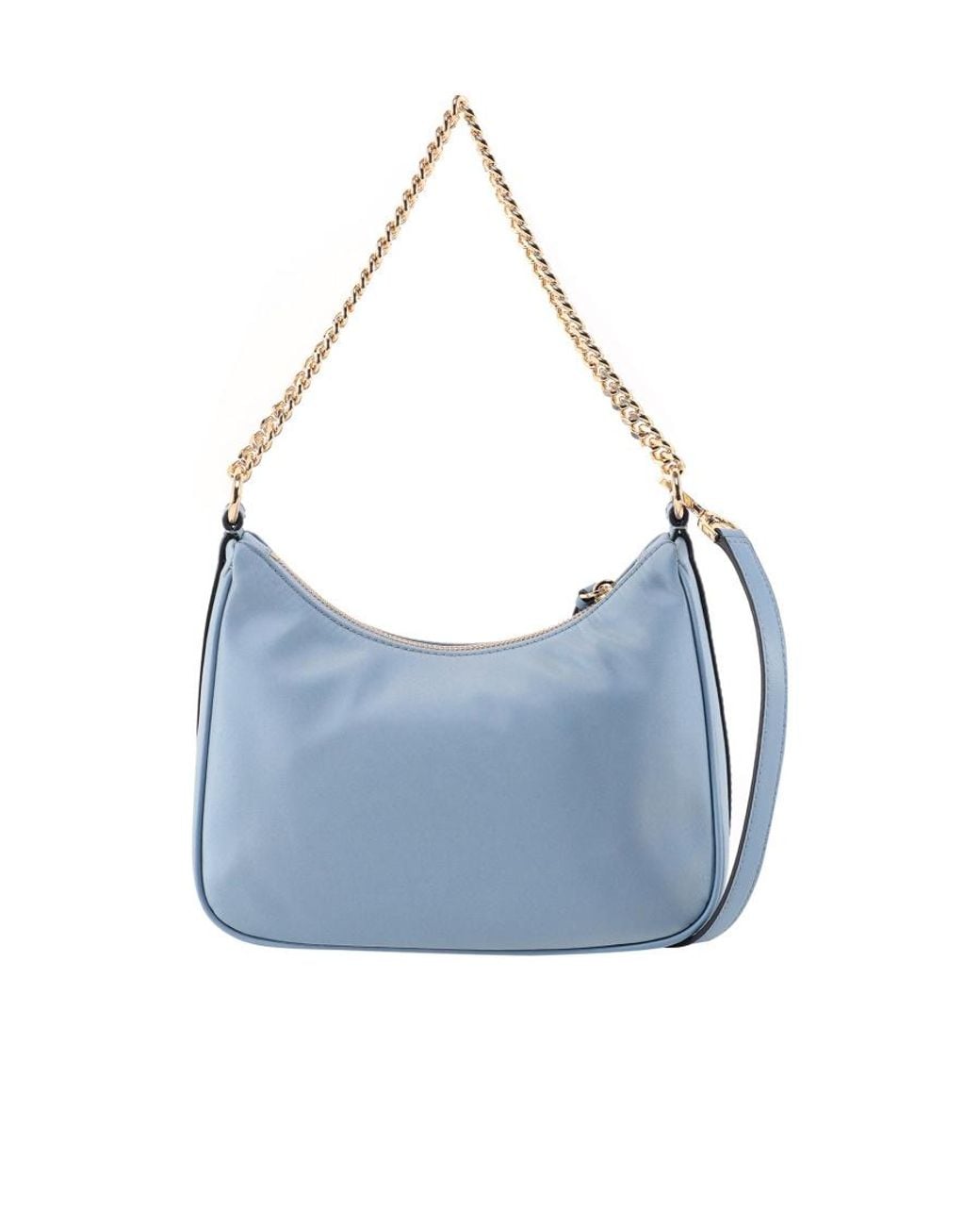 Michael Kors Blue Chain-Strap Shoulder Bag