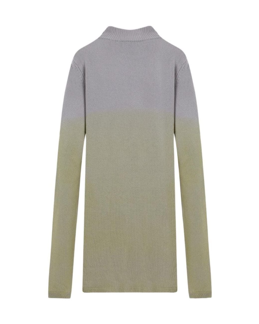 Moncler Gray Moncler Rick Owens Cut Out Knitted Jumper for men