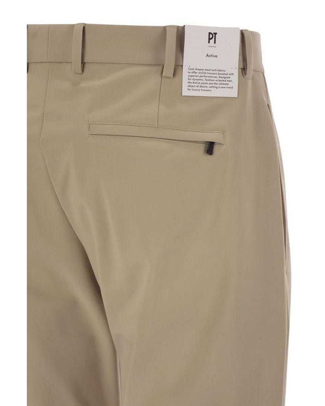 PT01 Natural Pt Torino Epsilon Technical Pants for men