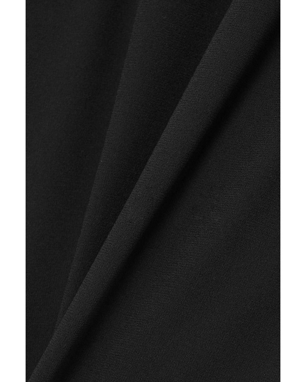 Galvan Black Sequin-Embellished Sleeveless Jumpsuit