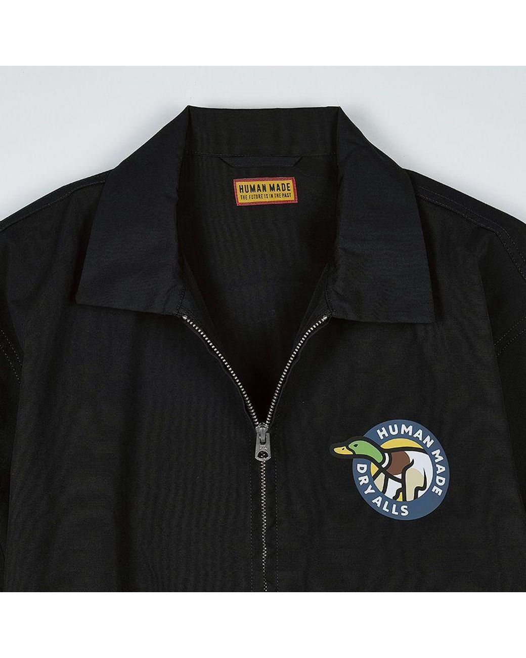 Human Made Black Long-Sleeved Collared Jacket for men