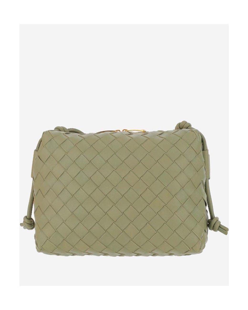 Bottega Veneta Green Loop Small Camera Bag