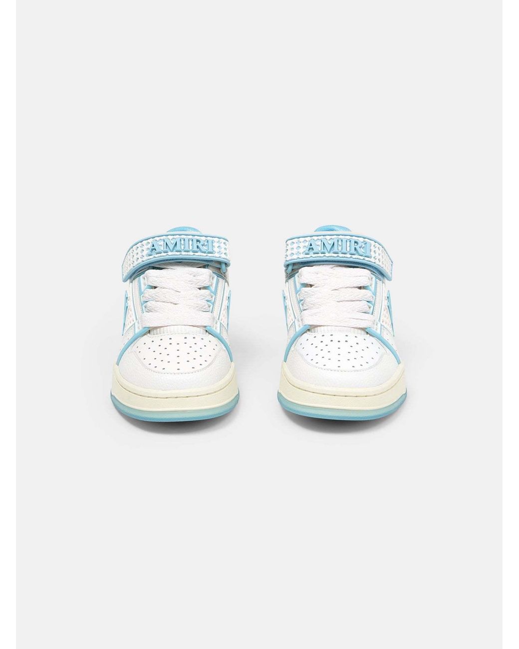Amiri Blue Ma Skyline Leather Sneakers for men