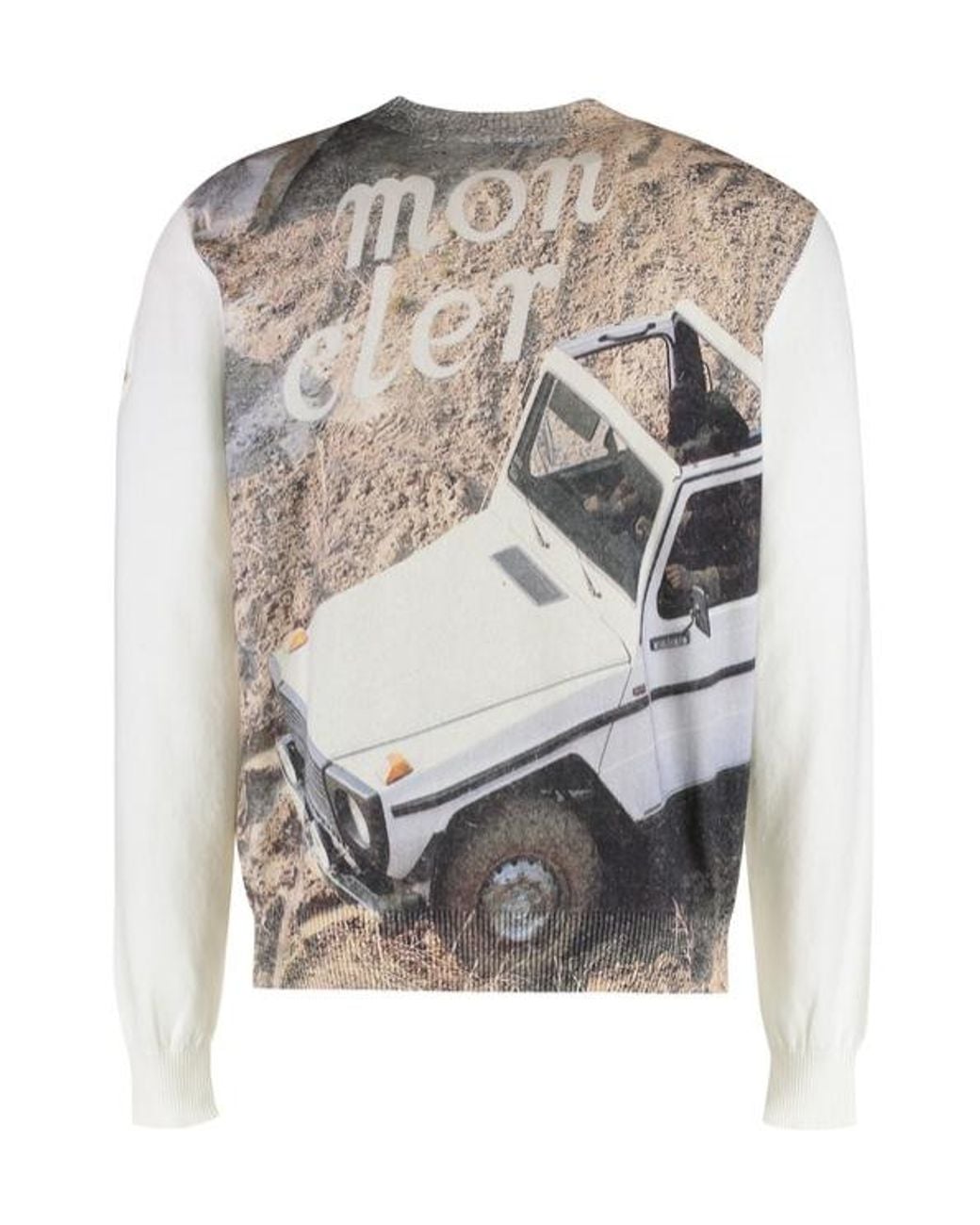 Moncler White X Mercedes-Benz By Nigo Cotton Jumper for men
