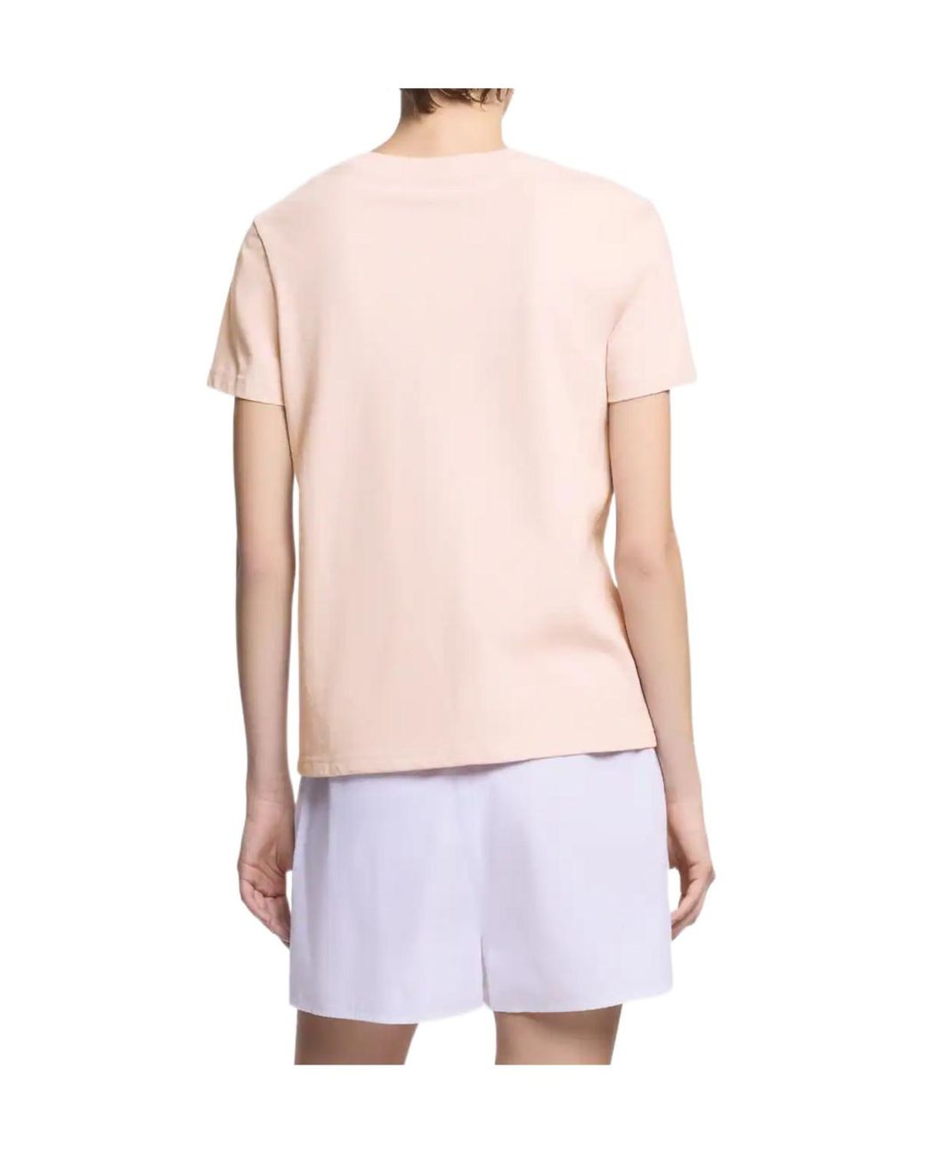Hogan Pink Logo-Print T-Shirt