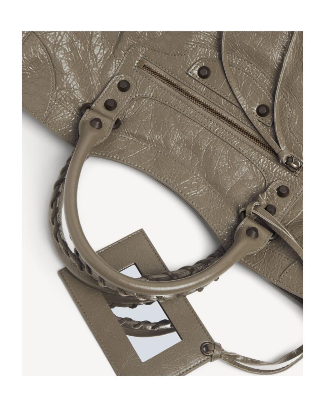 Balenciaga Metallic Le City Medium Tote Bag