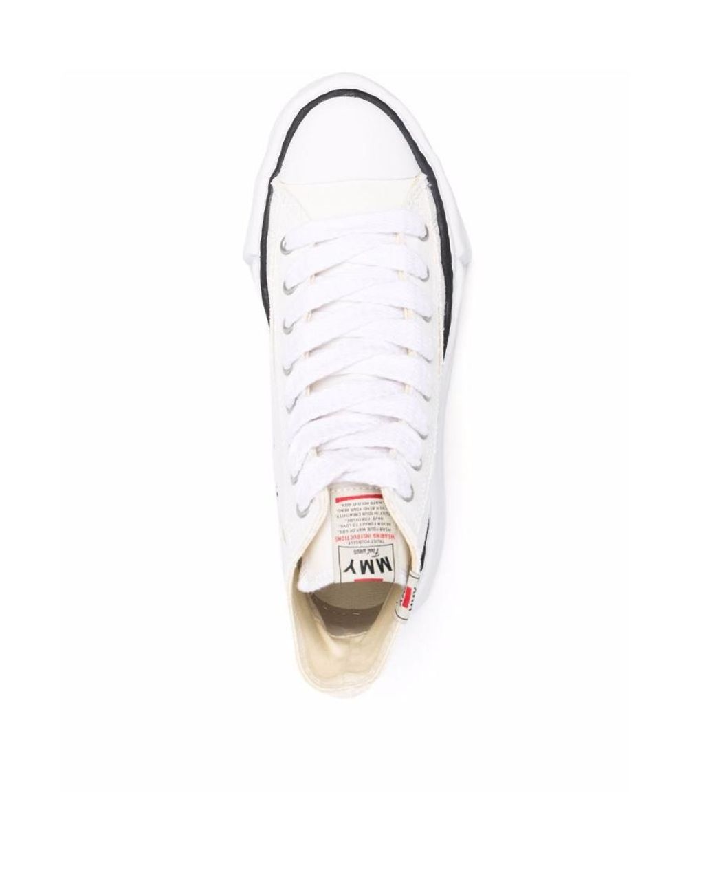 Maison Mihara Yasuhiro White Peterson High-Top Sneakers for men
