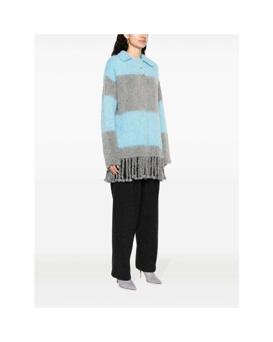 Etro Blue Knitted Dresses