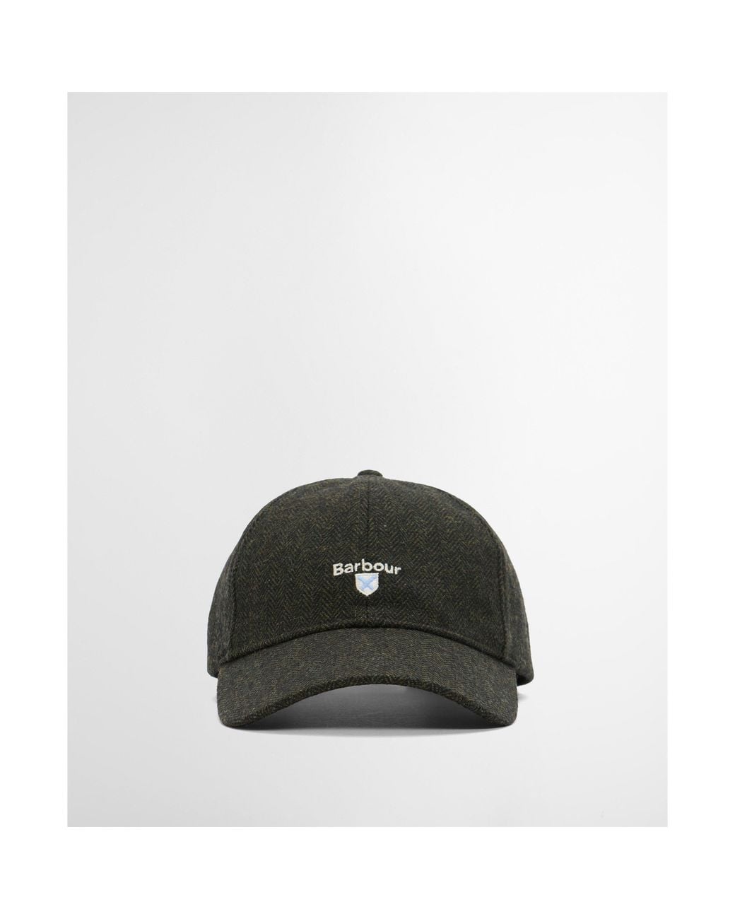 Barbour Green Wool Blend Cap for men