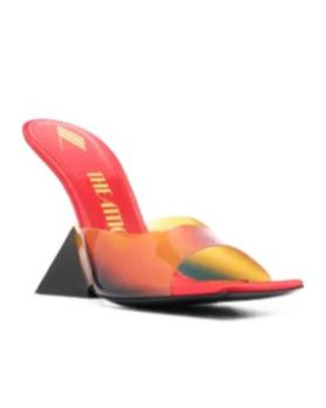 The Attico Pink Cheope Degrade 105Mm Mules