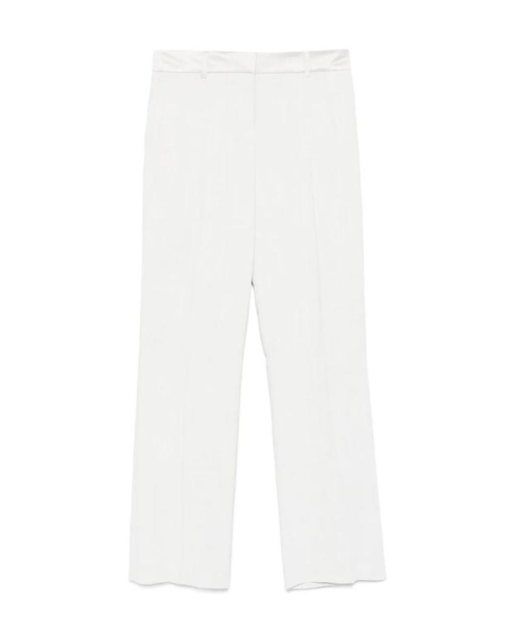 Casablanca White Tailored Trousers