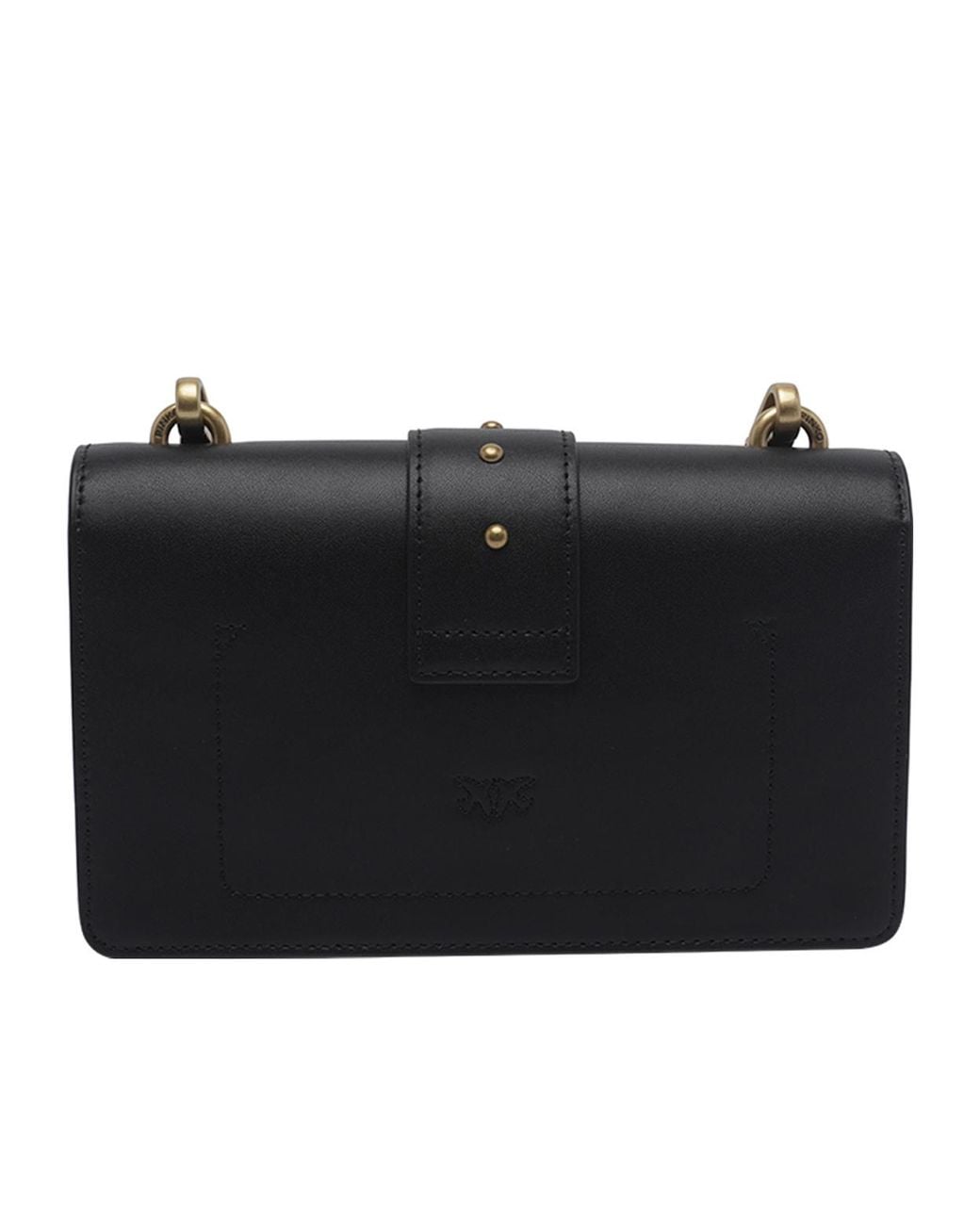 Pinko Black Mini Love Bag One Crossbody Bag