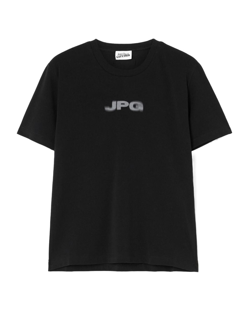 Jean Paul Gaultier Black Baby Printed Cotton-Blend Jersey T-Shirt