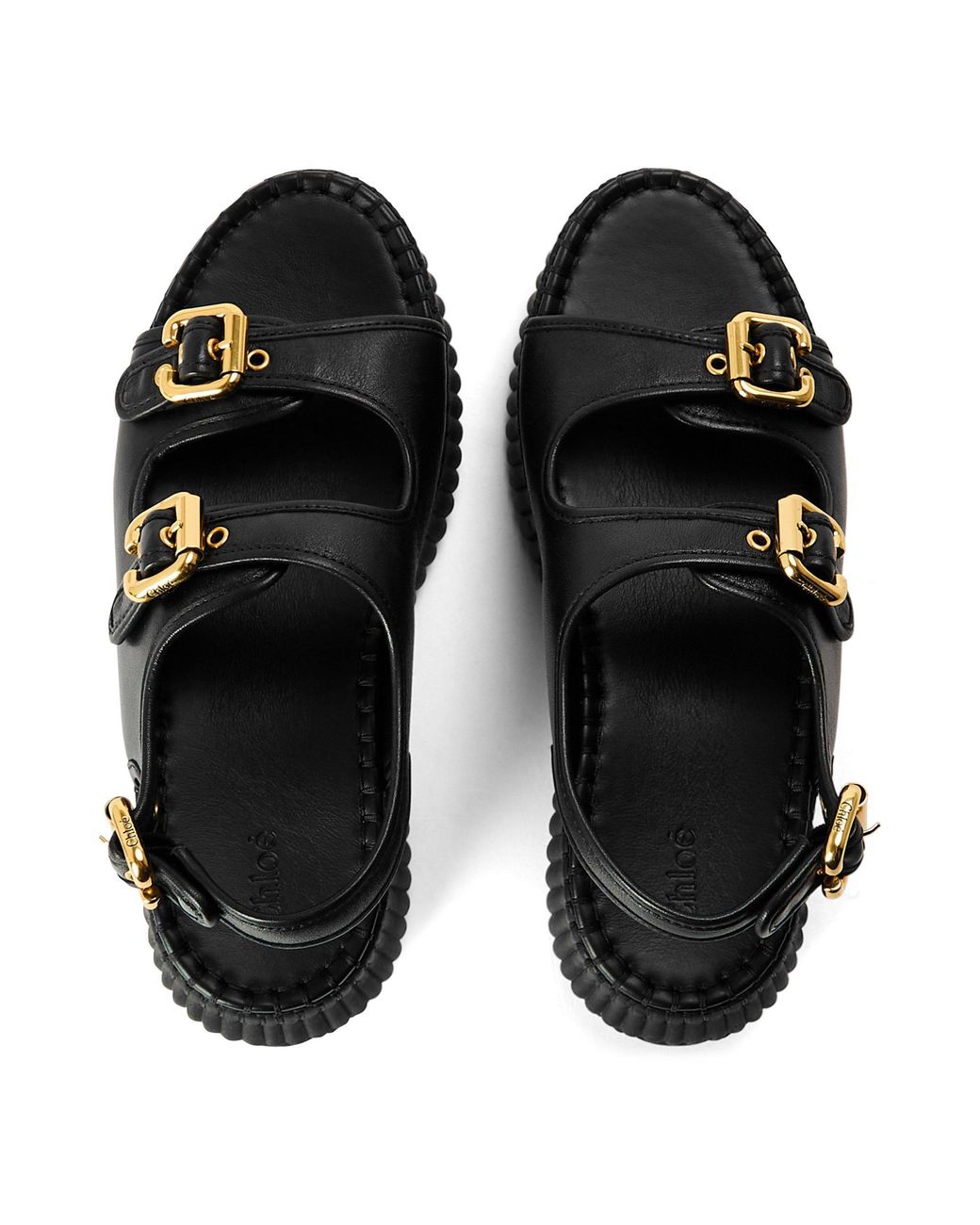 Chloé Black Nama Sandal Ld61