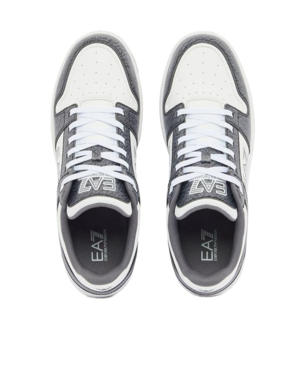 EA7 White Slasher Sneakers for men